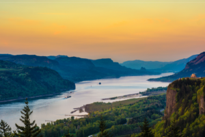 Sunset at Snake River